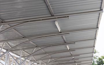 installing East Howe metal roofing